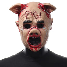 Masque Halloween Tête de Cochon Ensanglanté - Enjouet