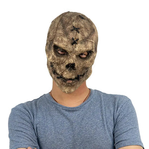 Máscara de Halloween de bolsa con calavera de terror