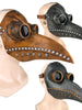 Masque Latex Halloween Steampunk Doctor Bird - Enjouet