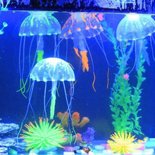 Méduse artificielle colorée décor d’aquarium - Enjouet