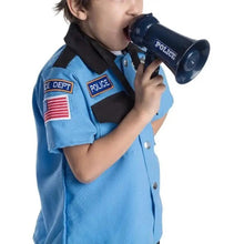 Mégaphone avec sirène pour enfants Simulation Police -