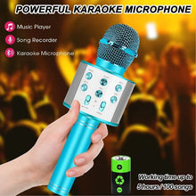 Microphone Karaoké portable pour enfants - Enjouet