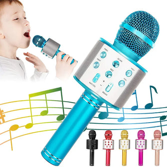 Microphone Karaoké portable pour enfants - Enjouet