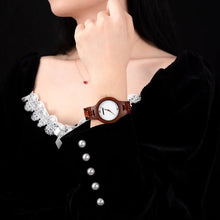 Montre-bracelet de luxe en bois pour Femmes - Enjouet
