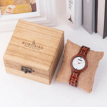 Montre-bracelet de luxe en bois pour Femmes - Enjouet