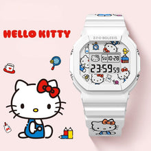 Montre Digitale Blanche Hello Kitty Waterproof - Enjouet