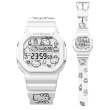 Montre Digitale Blanche Hello Kitty Waterproof - Enjouet