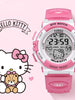 Montre Digitale Rose Hello Kitty Waterproof - Enjouet