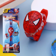 Montre enfant Zoëies spiderman avec bracelet bleu clair