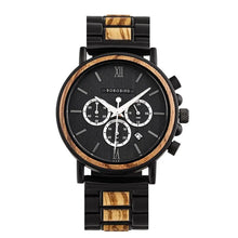 Montres Quartz militaire en bois pour hommes - Enjouet