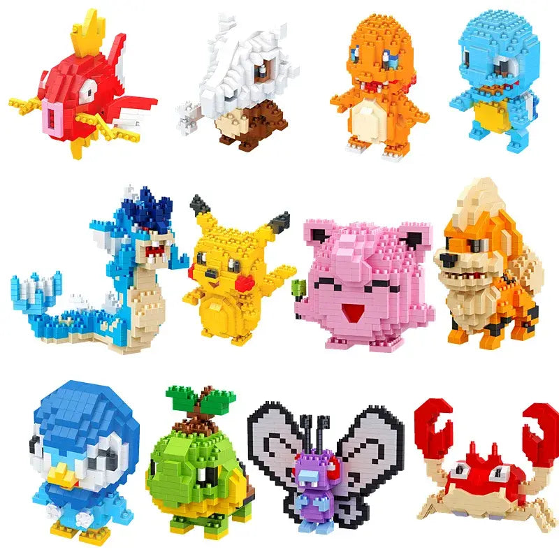 Nano Bricks Personnages Pokémon