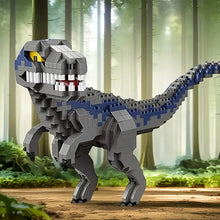 Nanoblock dinosaures jouet d’assemblage gris et bleu pixelisé aux enfants idéal pour déguisement carnaval