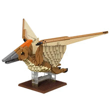 Pteranodon nanoblock dinosaures tan orange en briques plastique avec ailes détaillées idéal pour aux enfants et déguisement carnaval