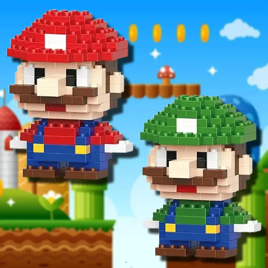 Nanoblock Mario Mini Lego: precise construction– Enjouet