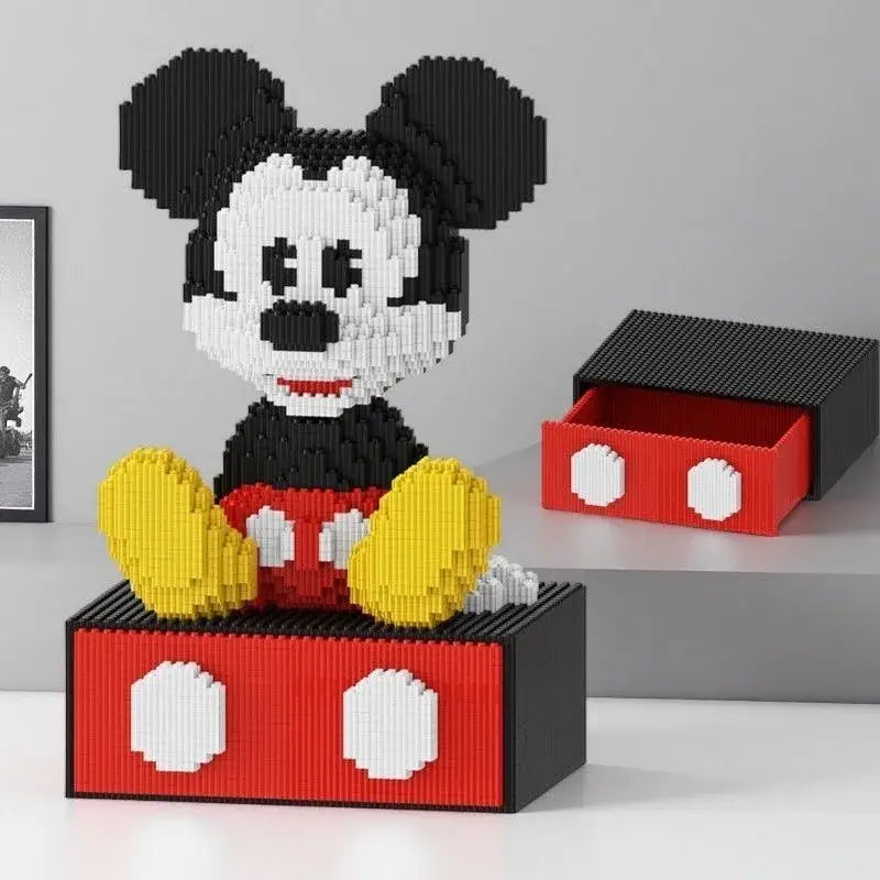 キャラクターグッズ nanoblock - nano block MICKEY FROWER BED Nanoblock Mickey Mouse Sitting Construction 3D– Enjouet