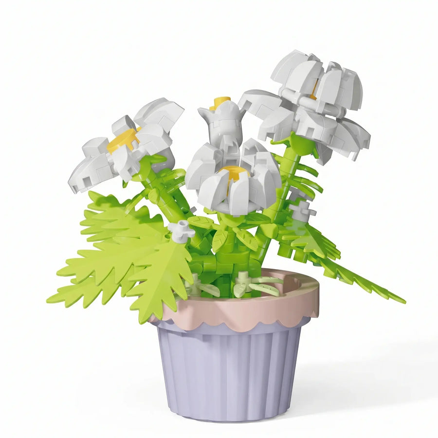 Nanoblock Mini Flower with Pot Toy Stores– Enjouet
