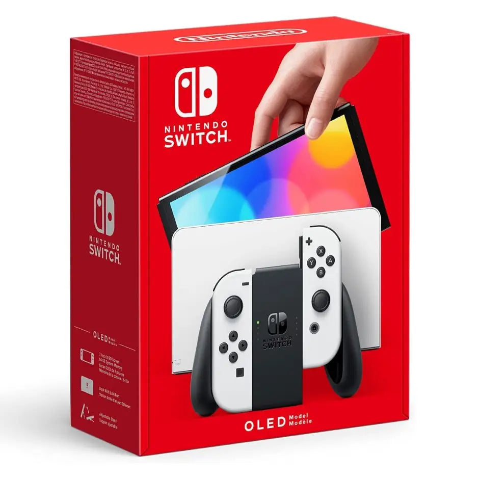 Nintendo Switch OLED Blanche Noire