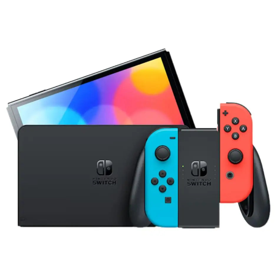 Nintendo Switch OLED Blanche Noire