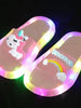 Pantoufles licorne LED pour enfants - Enjouet