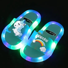 Pantoufles licorne LED pour enfants - Enjouet