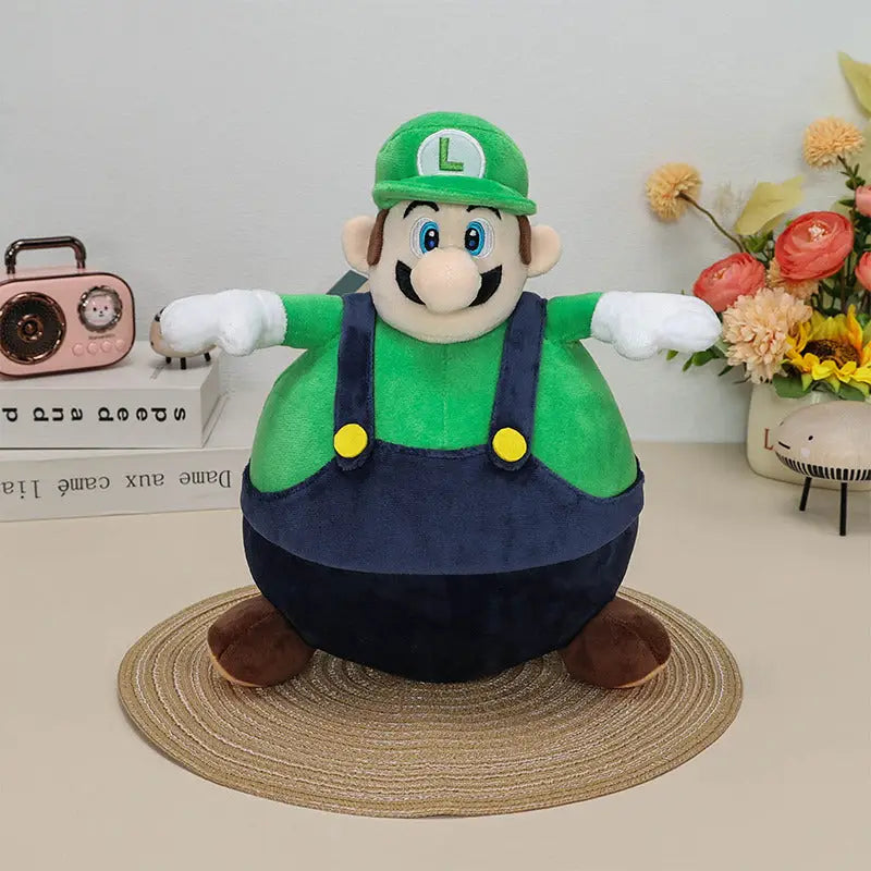 Peluche Luigi Ballon Super Mario Wonder