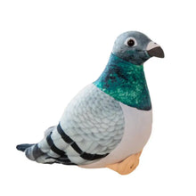 Peluche Pigeon Mignon Gris Bleu - Enjouet