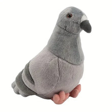 Peluche Pigeon Mignon Gris Bleu - Enjouet