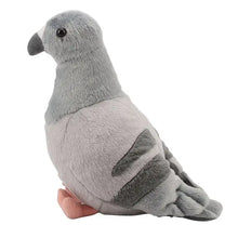 Peluche Pigeon Mignon Gris Bleu - Enjouet
