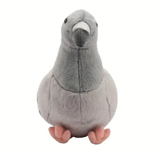 Peluche Pigeon Mignon Gris Bleu - Enjouet