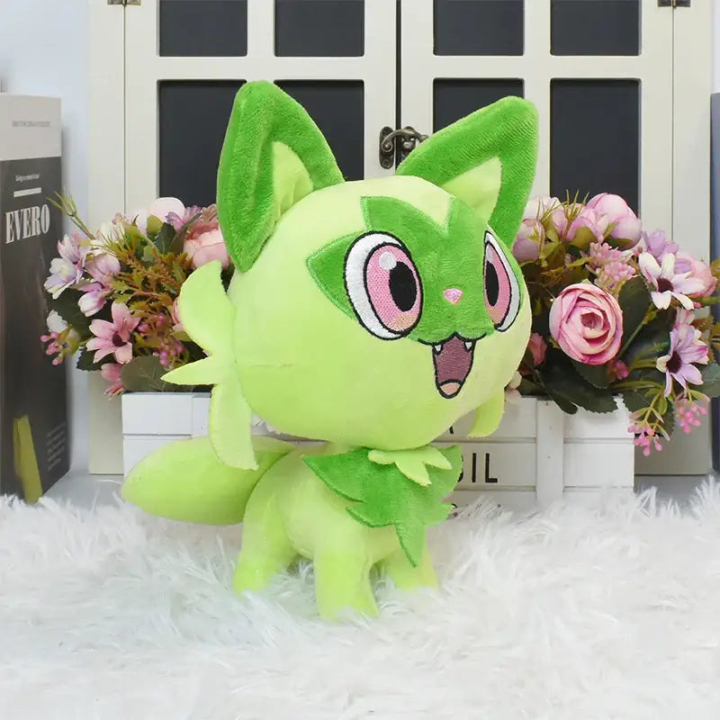 Peluche Pokemon Poussacha Sprigatito