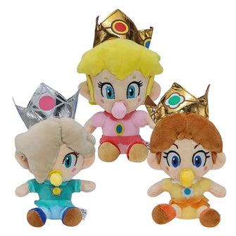 Peluche Princesse Peach Daisy Rosalina - Enjouet