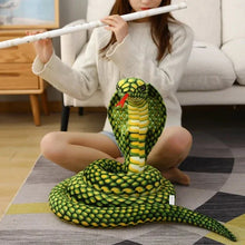 Peluche Serpent Cobra Coloré - Enjouet