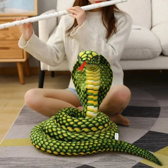 Peluche Serpent Cobra Coloré - Enjouet