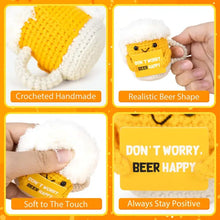 Peluche Verre de bière Positive - Enjouet