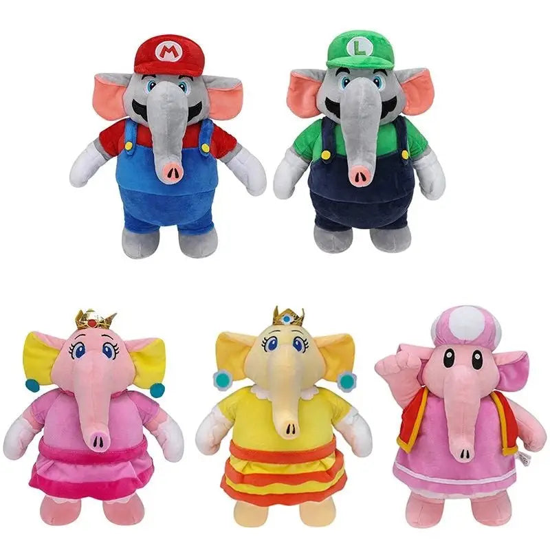 Peluches Elephants Super Mario Wonder