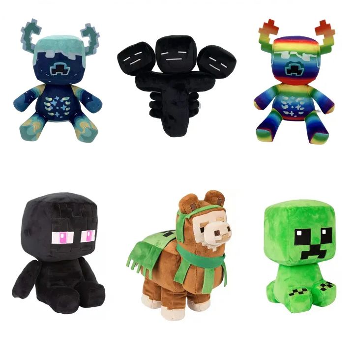 Peluches Personnages Minecraft