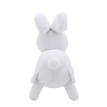 Peluche personnage jeu fantastique blanche en peluche avec texture douce et oreilles arrondies 25 cm