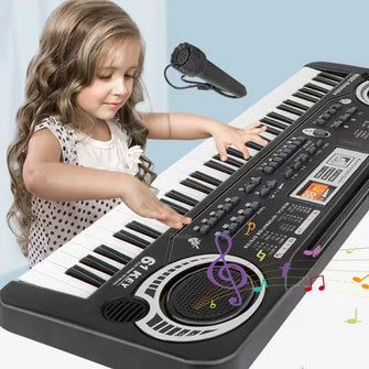 Piano avec Microphone pour enfant - Enjouet