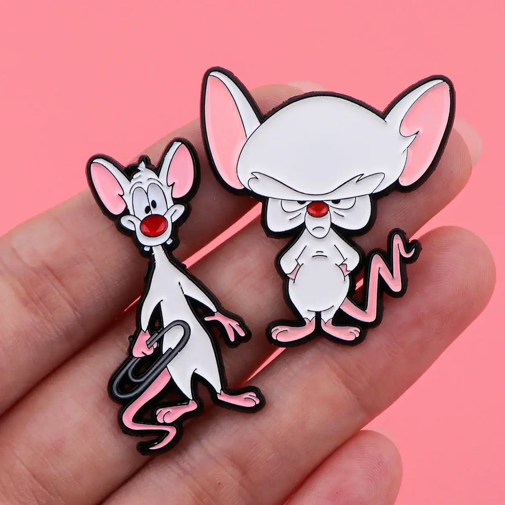 Pin's Minus et Cortex Dessins Animés– Enjouet