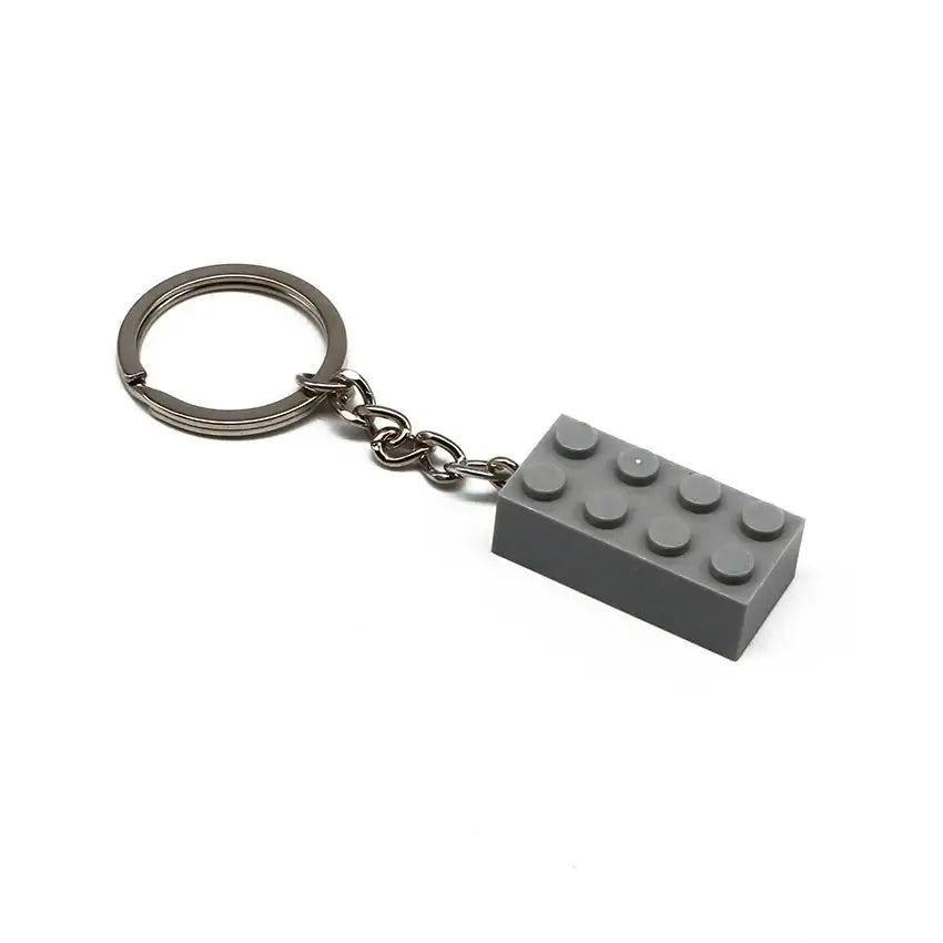 KJG Lot De 15 Porte-clés Briques De Construction - Porte-clés - Porte-clés - Porte-clés - Briques De Construction Pour Porte-clés Lego - Anniversaire Garçons Et Filles