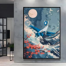 Poster Peinture Pokemon Nature - Enjouet