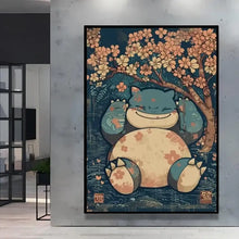 Poster Peinture Pokemon Nature - Enjouet