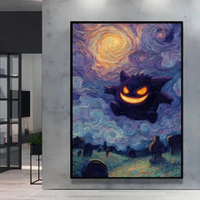 Poster Pikachu Snorlax Van Gogh - Enjouet