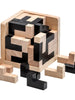 Puzzle Cube Bois 3D Créatif - Enjouet