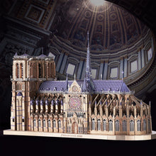 Puzzle Métal 3D Notre Dame Cathédral Paris - Enjouet
