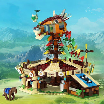 Lego Station Relais Zelda Breath Of The Wild - Enjouet