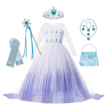 Robe Blanche Princesse Elsa pour filles - Enjouet