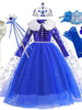 Robe Bleue de princesse Elsa - Enjouet