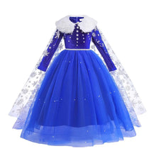 Robe Bleue de princesse Elsa - Enjouet
