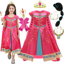 Robe Cosplay Fille Princesse Jasmine - Enjouet